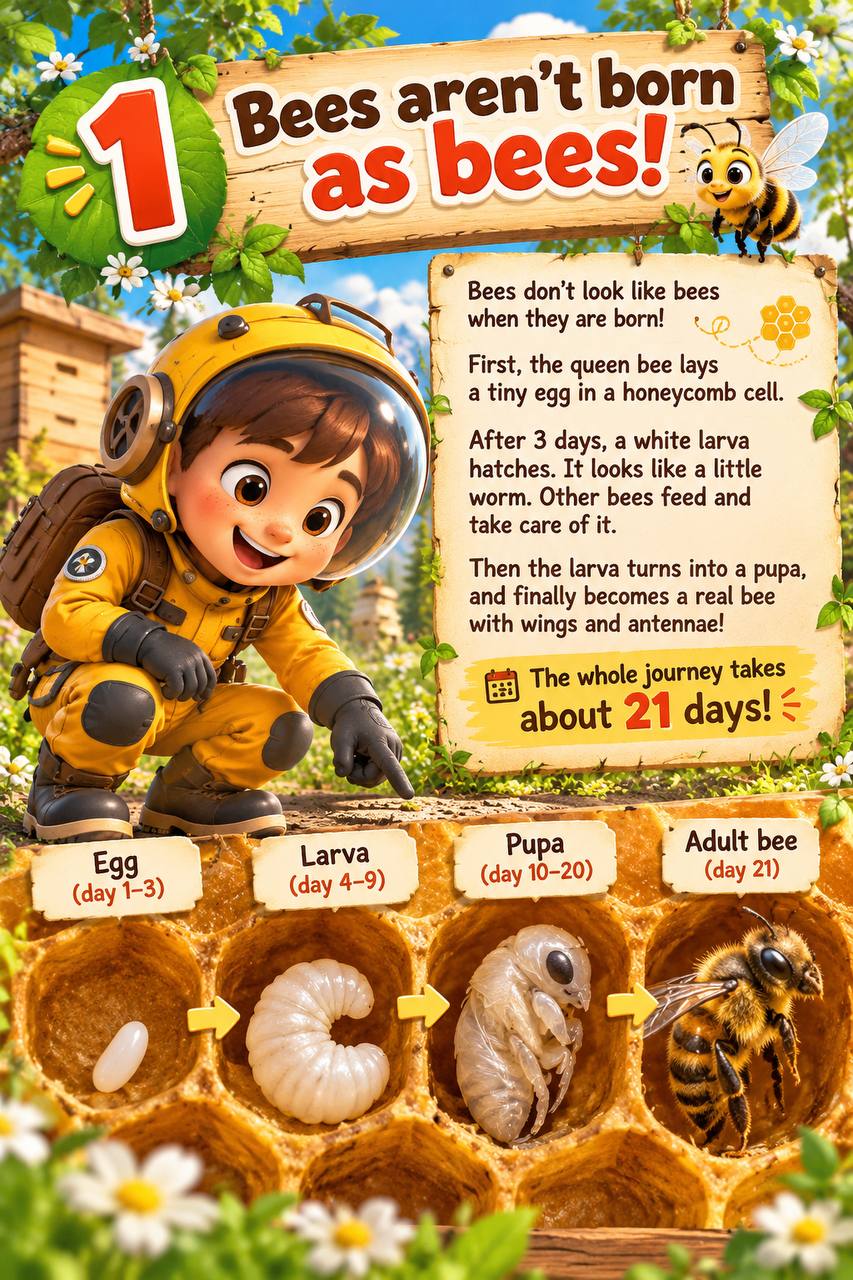 Why Does This Bee Have Yellow Pants?, illustrated page 1 of 5